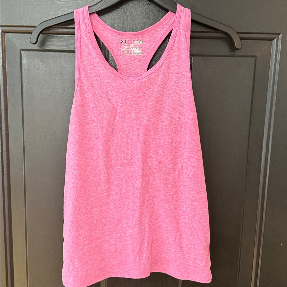 Pink Racerback Tank Top